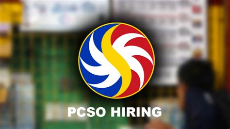 pcso job hiring